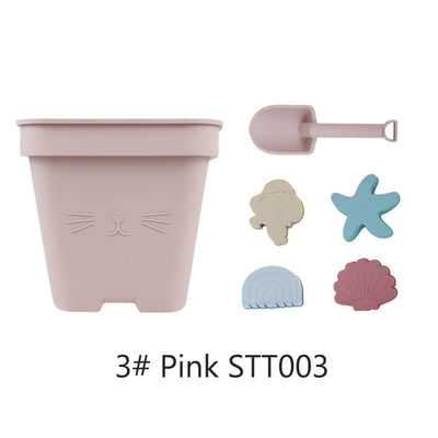 পাইকারি সিলিকন শিশুর খেলনা বালতি সেট সৈকত খেলনা