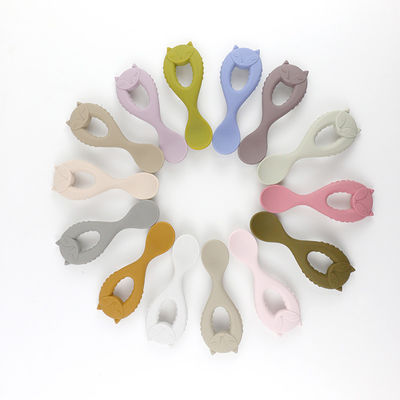 নতুন প্রাপ্তি শিশুর চামচ খাদ্য গ্রেড সিলিকন চামচ