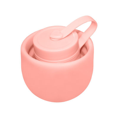 চলমান জন্য OEM ODM সিলিকন জল বোতল নরম ভাঁজযোগ্য 500Ml