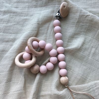 শিশু শিশু বাচ্চাদের খেলার জন্য কাস্টমাইজড সিলিকন টিথিং বিড ব্রেসলেট