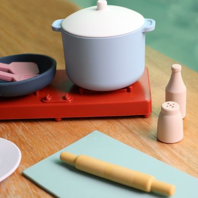 কারখানা নতুন আগমনের ভান খেলার সেট রান্নাঘর খেলনা মন্টেসরি শিক্ষা সিলিকা জেল রান্নাঘর সিলিকন খেলনা