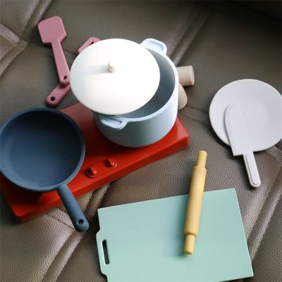 কারখানা নতুন আগমনের ভান খেলার সেট রান্নাঘর খেলনা মন্টেসরি শিক্ষা সিলিকা জেল রান্নাঘর সিলিকন খেলনা