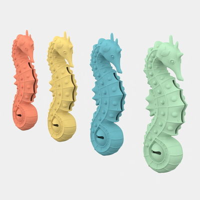 বিপিএ-মুক্ত সিলিকন সিহর্স পোষা খেলনা – পাজল স্লো ফিডার ও দাঁত ওঠার সময় চিবানোর খেলনা কুকুর ও বিড়ালের জন্য