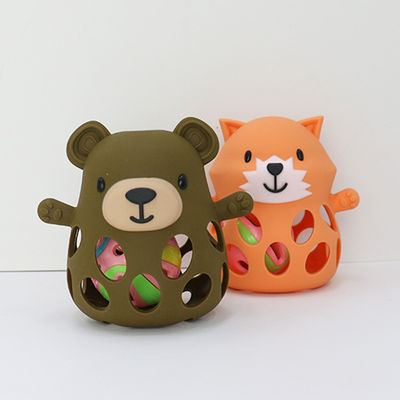 PAISEN Bear Teething Glove Unisex Custom BPA-Free Newborn Gifts Cute Animal Shape Silicone Teething Toys নরম শিশুর দাঁত