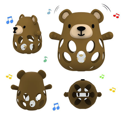 PAISEN Bear Teething Glove Unisex Custom BPA-Free Newborn Gifts Cute Animal Shape Silicone Teething Toys নরম শিশুর দাঁত