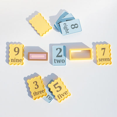 কাস্টম OEM ODM কাস্টম সিলিকন খেলনা শিশুদের জন্য লেজার সংখ্যা ছাপা ছোট বোর্ড 10pcs প্যাক শিশুদের জন্য শিক্ষামূলক খেলনা সেট