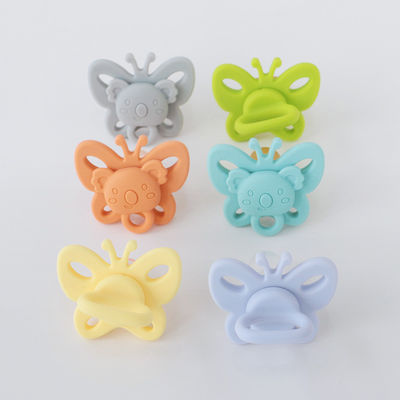 গরম বিক্রয় শিশুর ব্যবহার সিলিকন Bibs pacifier সিলিকন pacifier শিশুর ব্যবহার Bpa বিনামূল্যে Brustwarze শিশুর সিলিকন আকৃতি pacifier