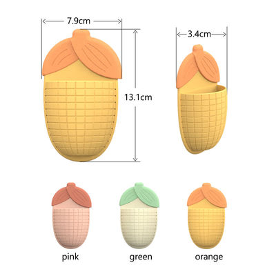 কিউট কর্ন শেপ সাকশন কাপ টুথপেস্ট হোল্ডার – মাল্টিফাংশনাল বাথরুম অর্গানাইজার